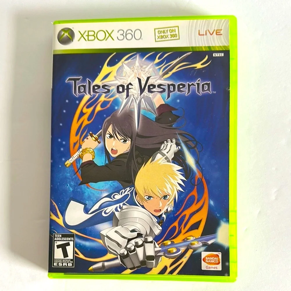 Tales of Vesperia Microsoft Xbox 360, 2008 Complete with Manual CIB